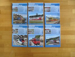 6 Hefte CH EisenbahnRevue, 2022 - Eisenbahnhefte