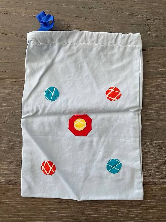 Sacs: Effektentasche/-Beutel/-Säcklein mit Ornamenten hellblau – D'occasion à Hünenberg par Betsch1 1
