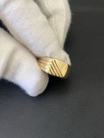 Goldring 18 Karat 750 Gelbgold Grösse 60 7.09 Gramm
