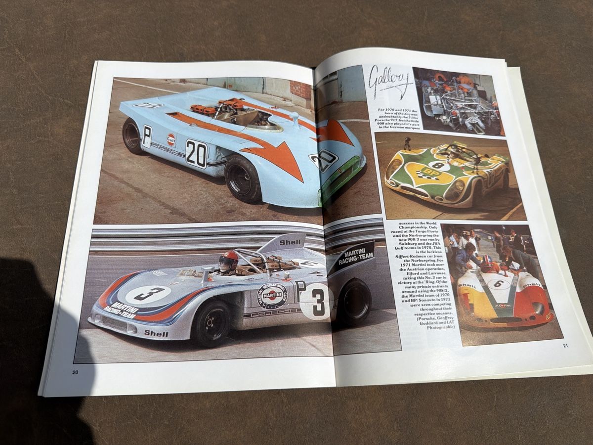 Porsche Documenti: Broschüre: Porsche 908 - rar – Nuovo (secondo la descrizione) da Wolfwil venduto da Rolex1 4