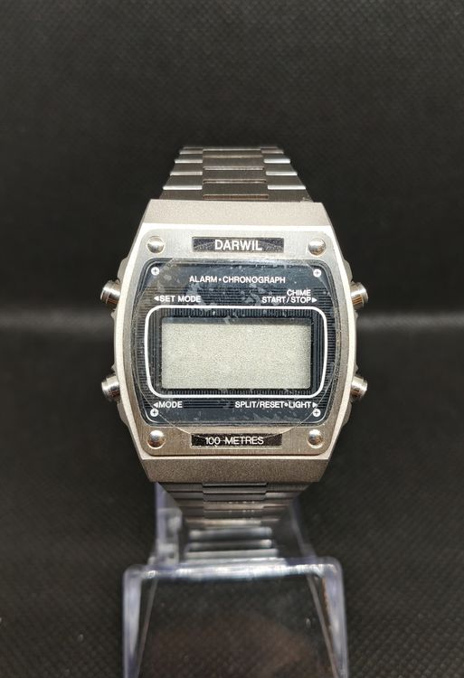 DARWIL Digital Chronograph Vintage Herrenarmbanduhr (Neu (gemäss ...
