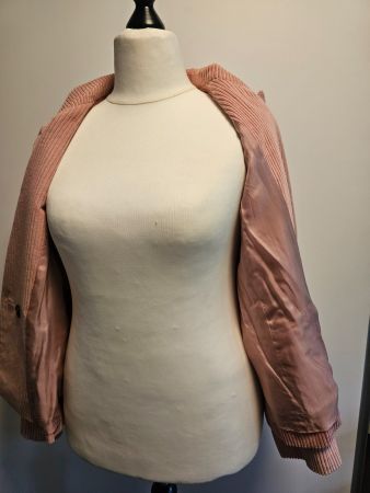 Blazer, Cord, rosa mit rosa Futter, Gr. 42/44, by Irène