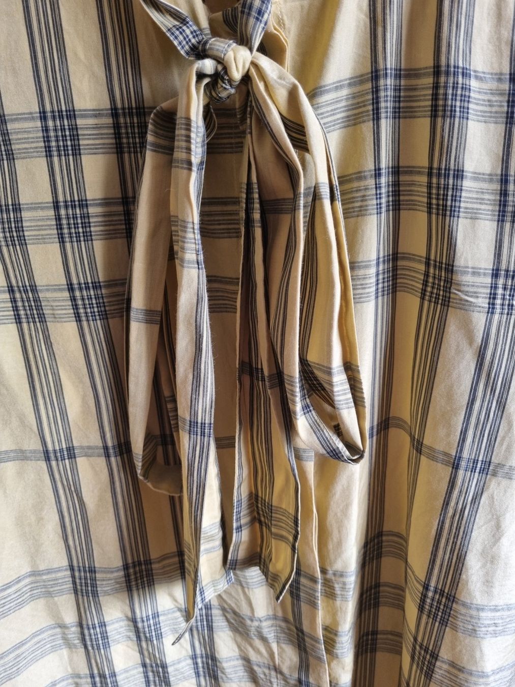 Blusen: Yellow checkered Silk Blouse – Neu (gemäss Beschreibung) aus Rüti ZH von irima_vanya 1