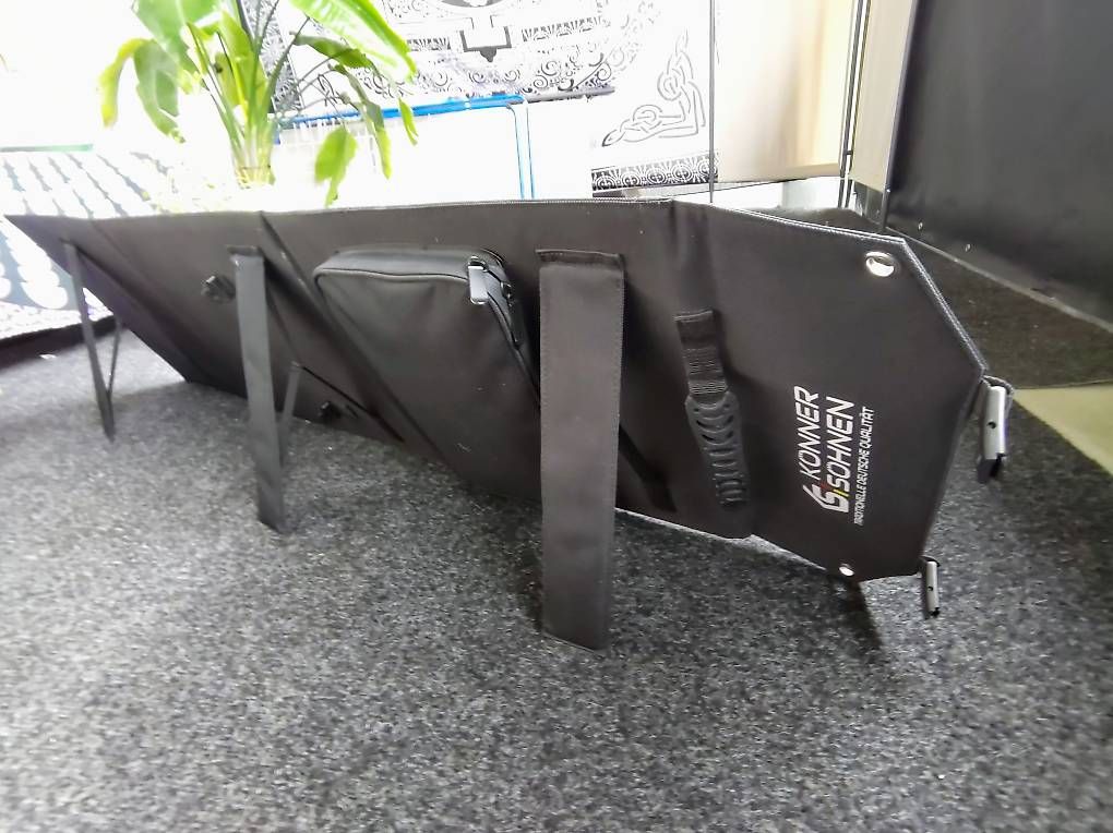 Dispositivi a energia solare: Sehr leichtes 60W-Solarpanel von Könner & Söhnen – Usato da Luzern venduto da Markmuhl1 3