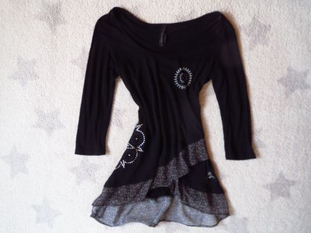NEUES DESIGUAL Damen Shirt Gr S