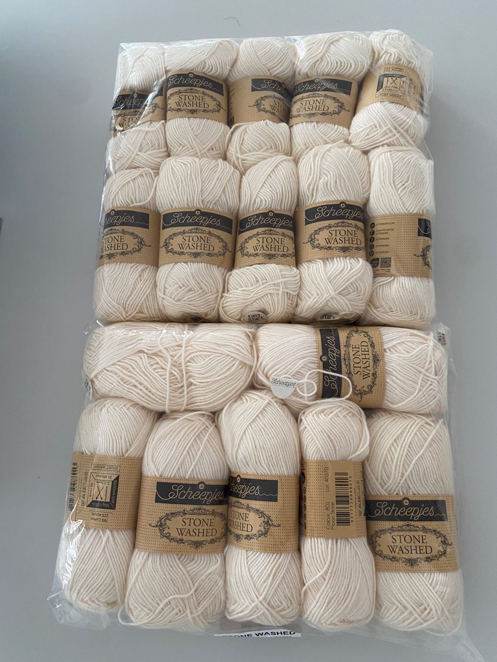 Lana: Scheepjes Stone Washed 17 Knäuel – Nuovo e nell'imballaggio originale da Uster venduto da LisaH01