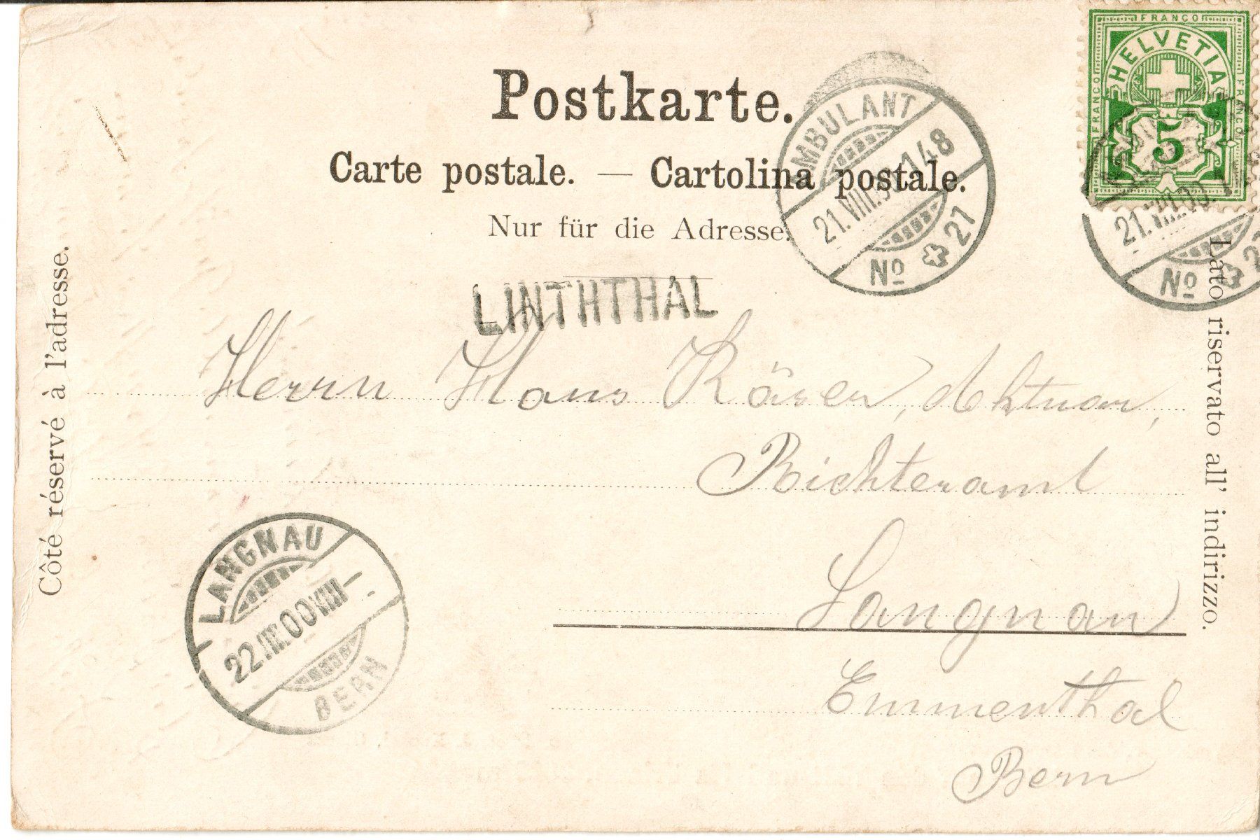 Cartoline postali: Postkarte Tödi – Usato da Starrkirch-Wil venduto da heidiml 1