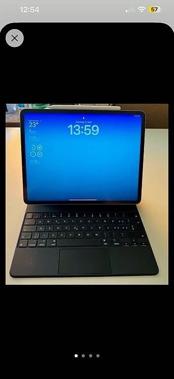 Tablet PC: iPad Pro 12.9" M2 inkl. Apple Pencil und Magic Keyboard – Usato da Matzingen venduto da luk_6gq6