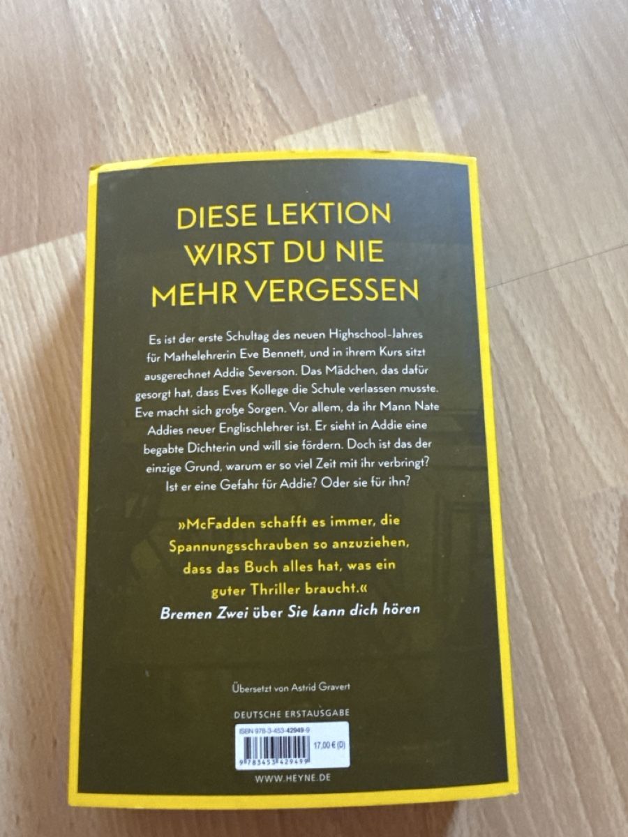 Bücher: Der Lehrer – Neu (gemäss Beschreibung) aus Rhäzüns von Spadinvirginia_ 1