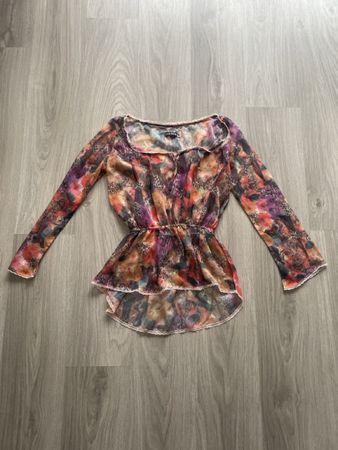 Bunte Bluse, Gr. M, ideal für den Sommer! Leicht!
