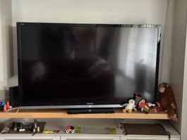 Sharp Aquos LCD Fernseher LC-70LE747E 70 Zoll schwarz
