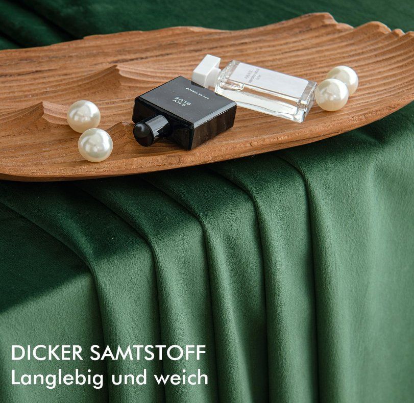 Tende: Vorhänge Samt 2er Set BxH 140x245cm – Nuovo e nell'imballaggio originale da Adlikon b.Regensdorf venduto da MK-VORHANGSERVICE 2