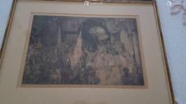 Quadro antico Disegnato a mano