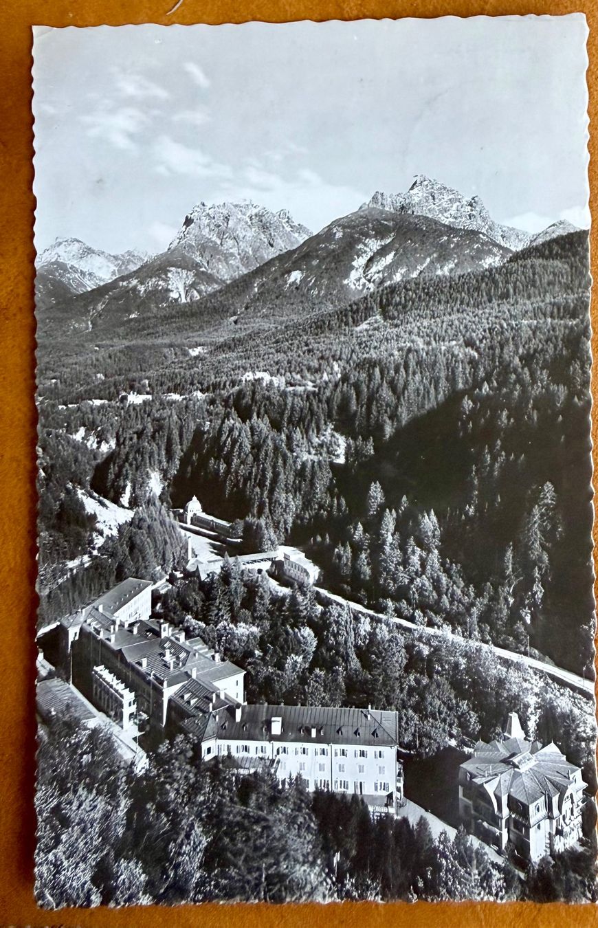 Cartoline postali: Tarasap - Kurhaus. 1947 – Usato da Lutry venduto da Ediego