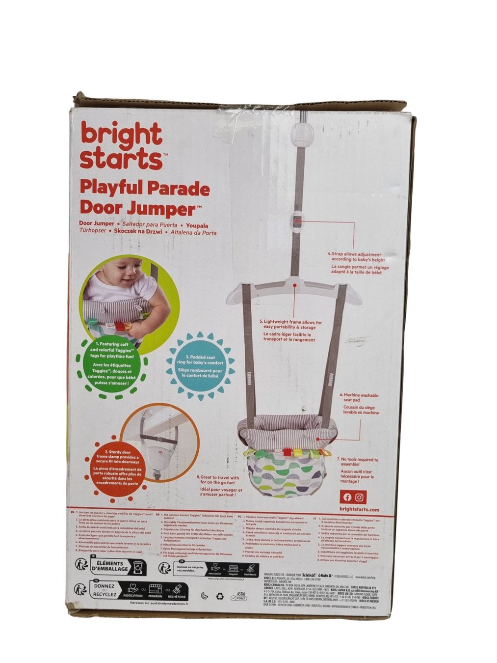 Sdraiette & Sdraiette a dondolo: BRIGHT STARTS Türhüpfer – Nuovo e nell'imballaggio originale da Wangen b. Olten venduto da Restwert_Wangen 2