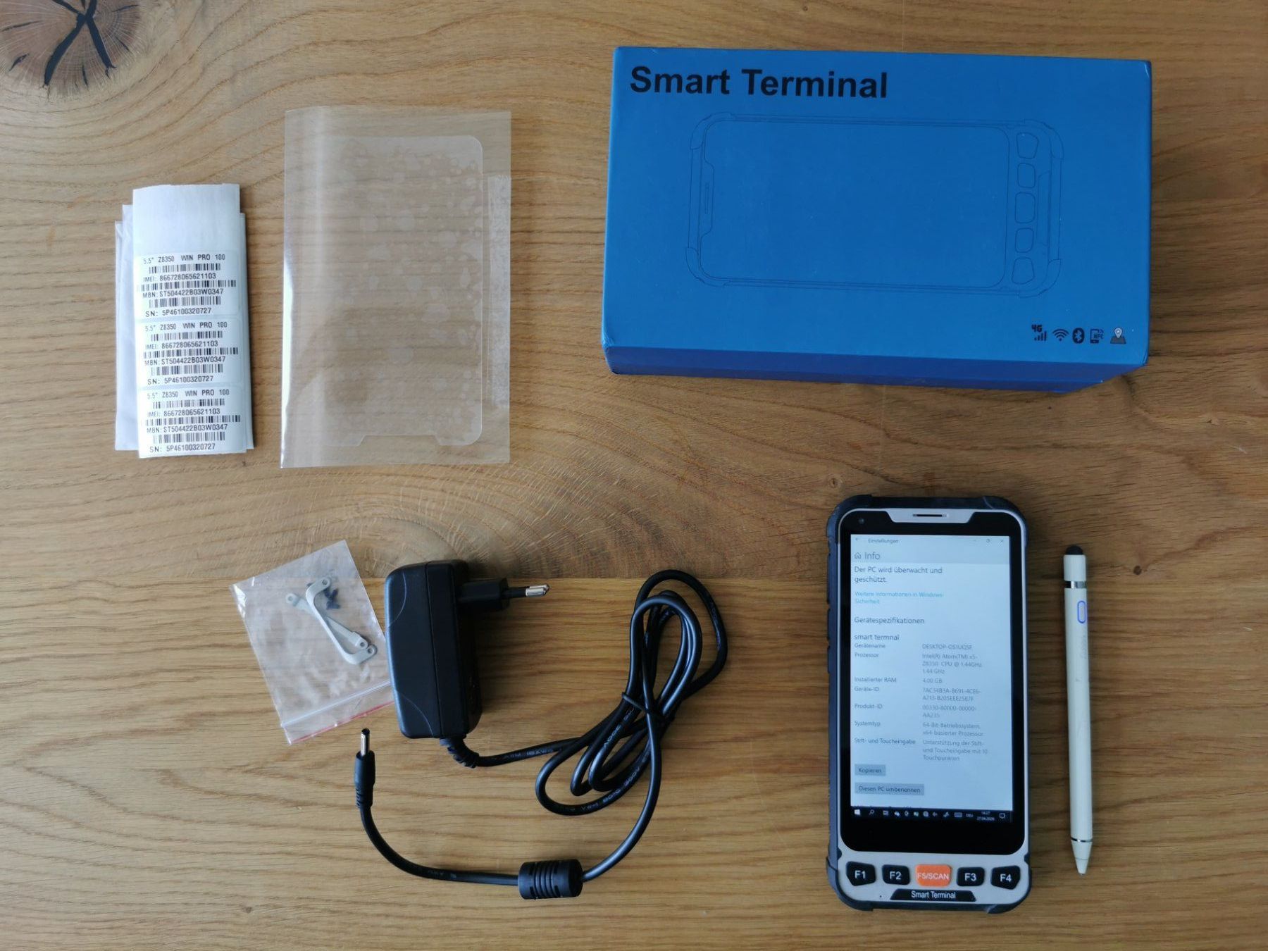 Tablet PC: Robustes Windows-PDA / Tablet mit Barcode-Scanner, IP67 – Usato da Schwyz venduto da lea_haefliger 1