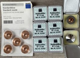 13 Stück Trumpf Laser Schneiddüse 1.4mm IDNr. 352283 (Neu)