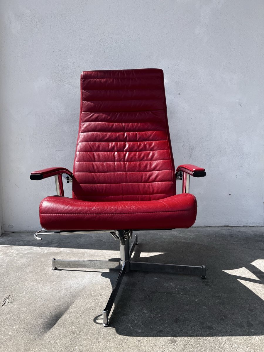 Poltrone: Vintage Ledersessel Lounge Chair  – Usato da Bern venduto da fotolog111 2