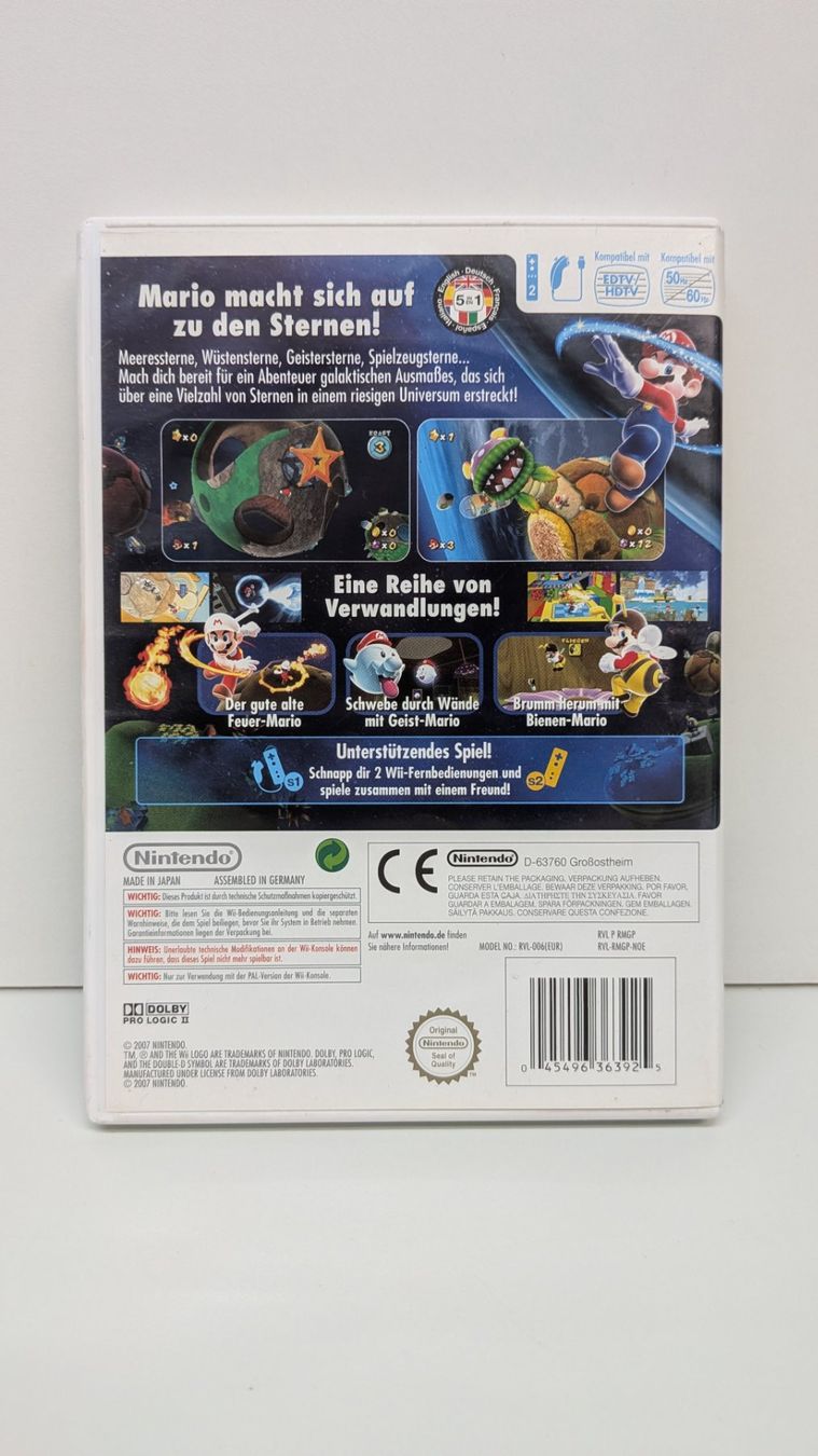 Nintendo Spiele: Super Mario Galaxy - Nintendo Wii – Gebraucht aus Menziken von mame18 2
