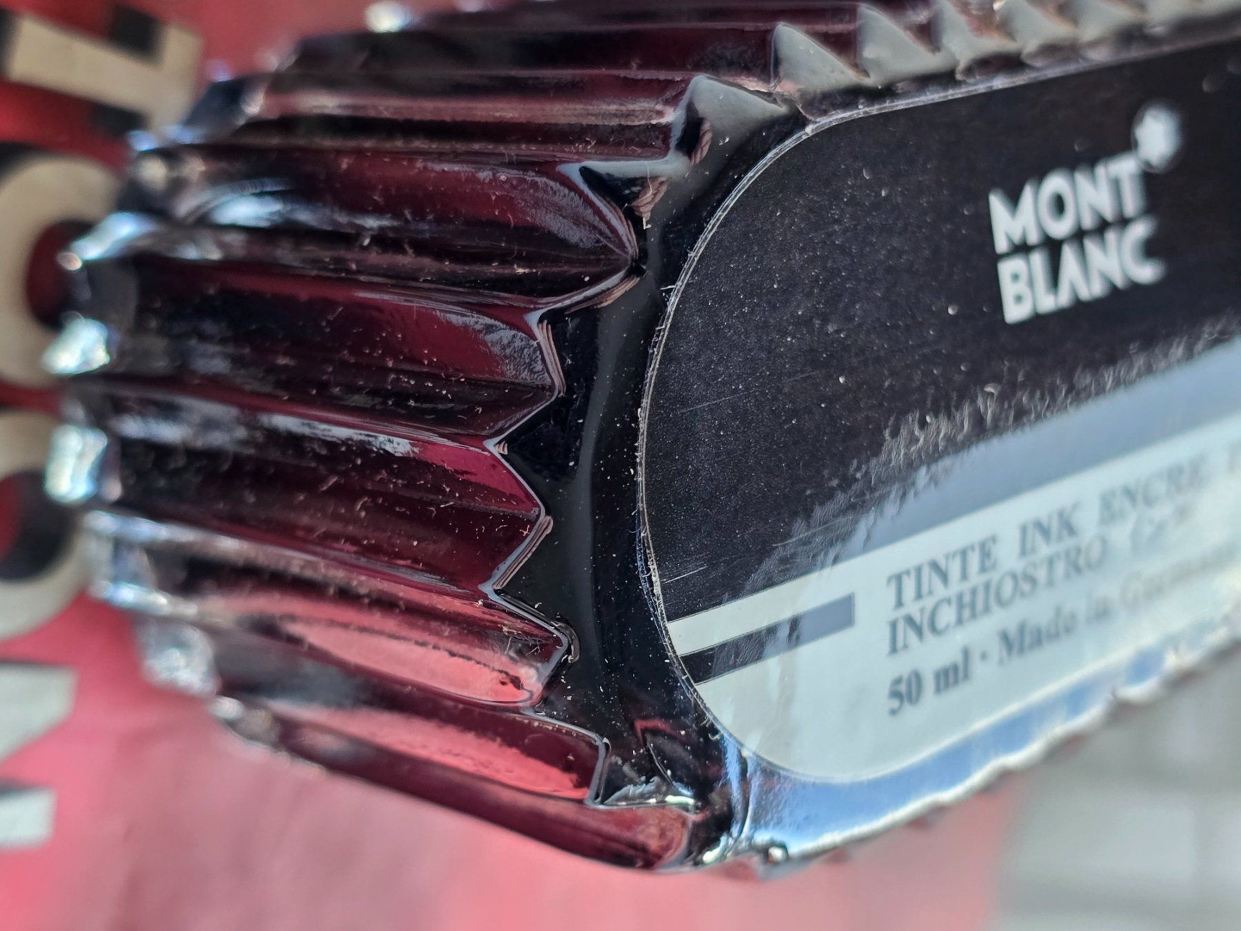 Montblanc Sonstiges Schreiben & Zeichnen: Mont Blanc Tinte Schwarz aus 1998 Wunderschoen – Gebraucht aus Muri AG von Corredor 5