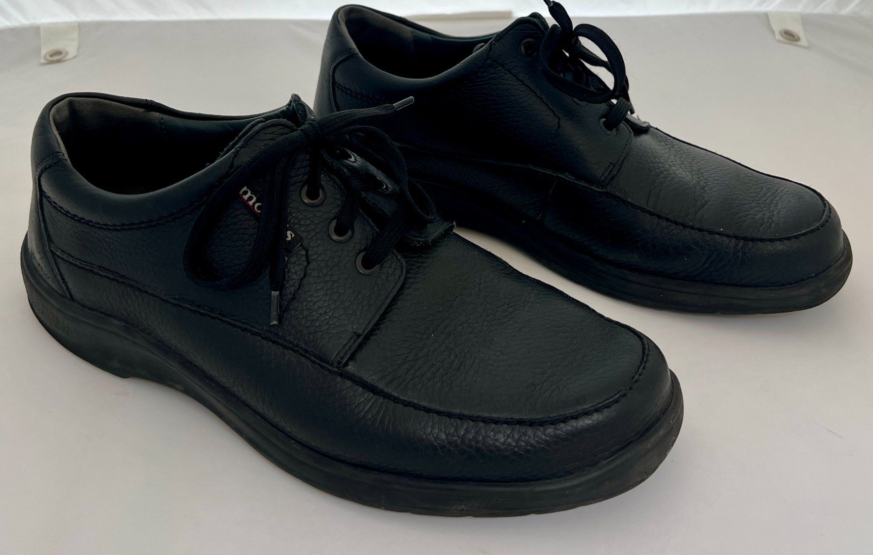 Scarpe da uomo: Herren Halbschuhe, Leder, schwarz – Usato da Zürich venduto da Drahtzug 2