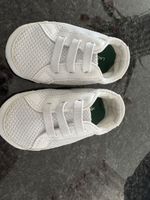 Süsse Lacoste Krabbelschuhe Gr. 18 weiss