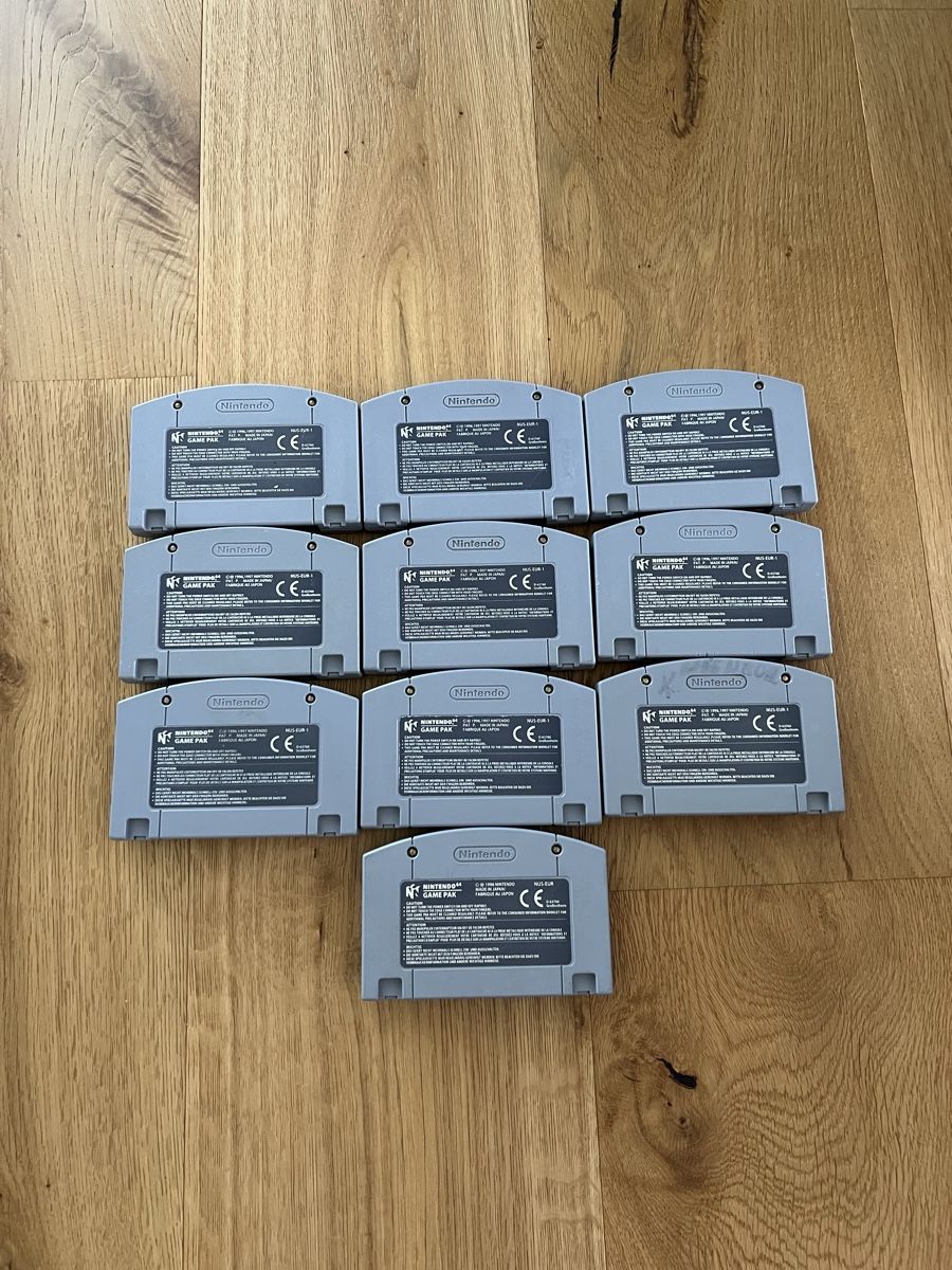 Nintendo Spiele: 10x Nintendo 64 Spiele TOP – Gebraucht aus Schönenbuch von retrohunter 1