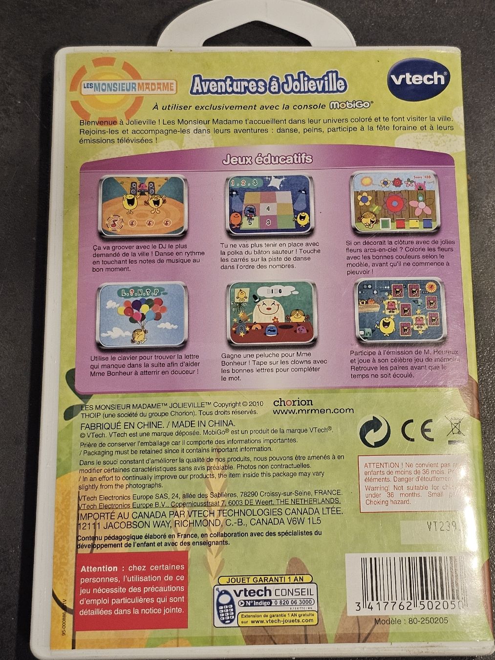 Vtech Giochi: VTech MobiGo Console Éducative Tactile Mr. Men – Usato da Bulle venduto da Bflowx 2