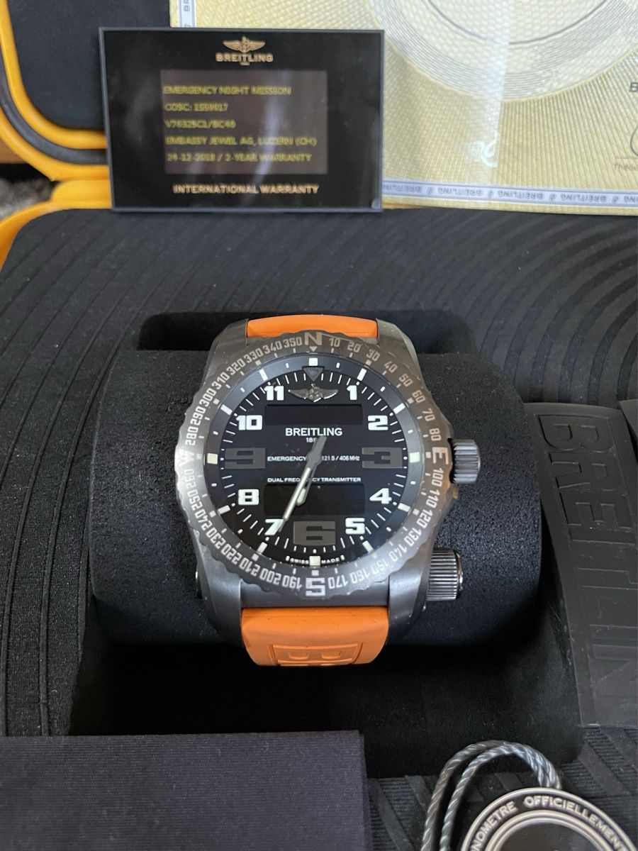 Breitling Uhren: Breitling Emergency II Night Mission – Gebraucht aus Gempenach von TTW 4