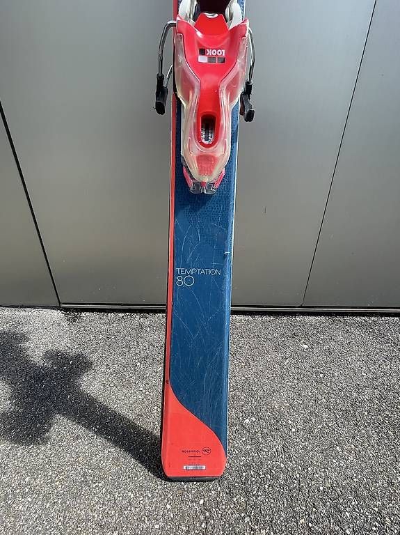 Sci: Rossignol Temptation 80 Damen Ski inkl. Bindung – Usato da Männedorf venduto da kla_2gbg 1