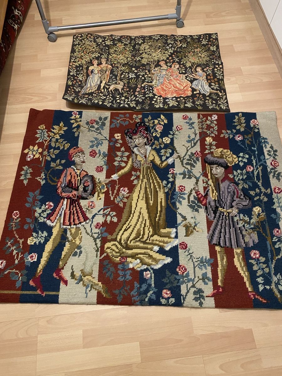 Tapis: 2x wunderschöner wandteppich – D'occasion à Biel/Bienne par gasse85