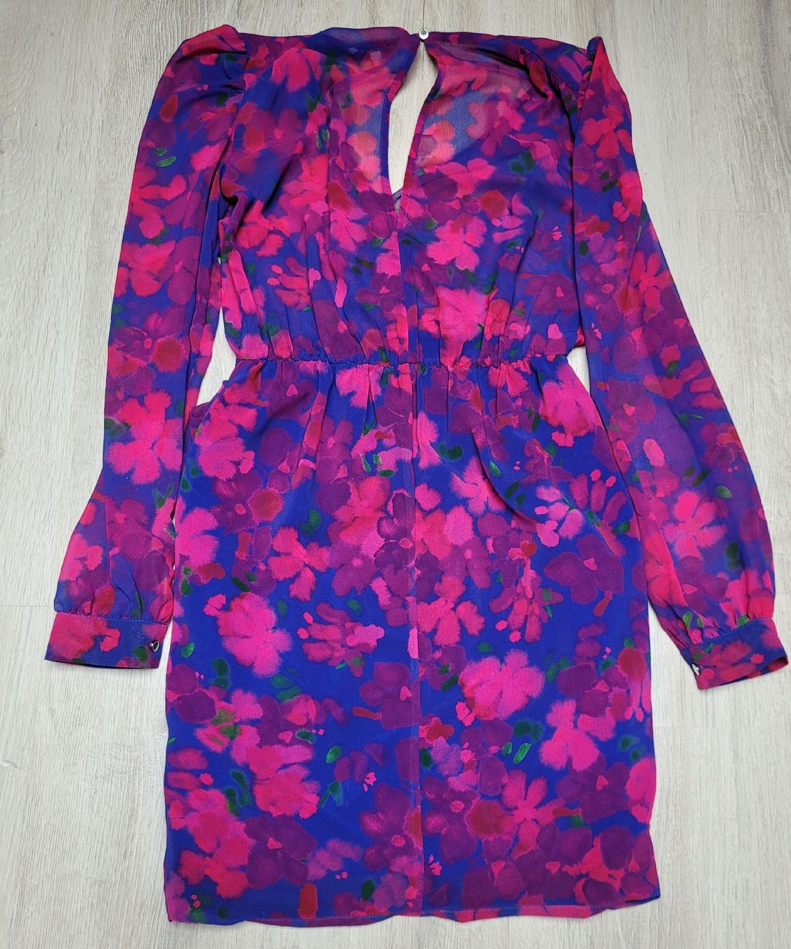 Morgan Vestiti: Morgan Kleid, Blumenmuster, Gr S, Wickeloptik, neu – Nuovo (secondo la descrizione) da Münchenstein venduto da sun_mx9b 2