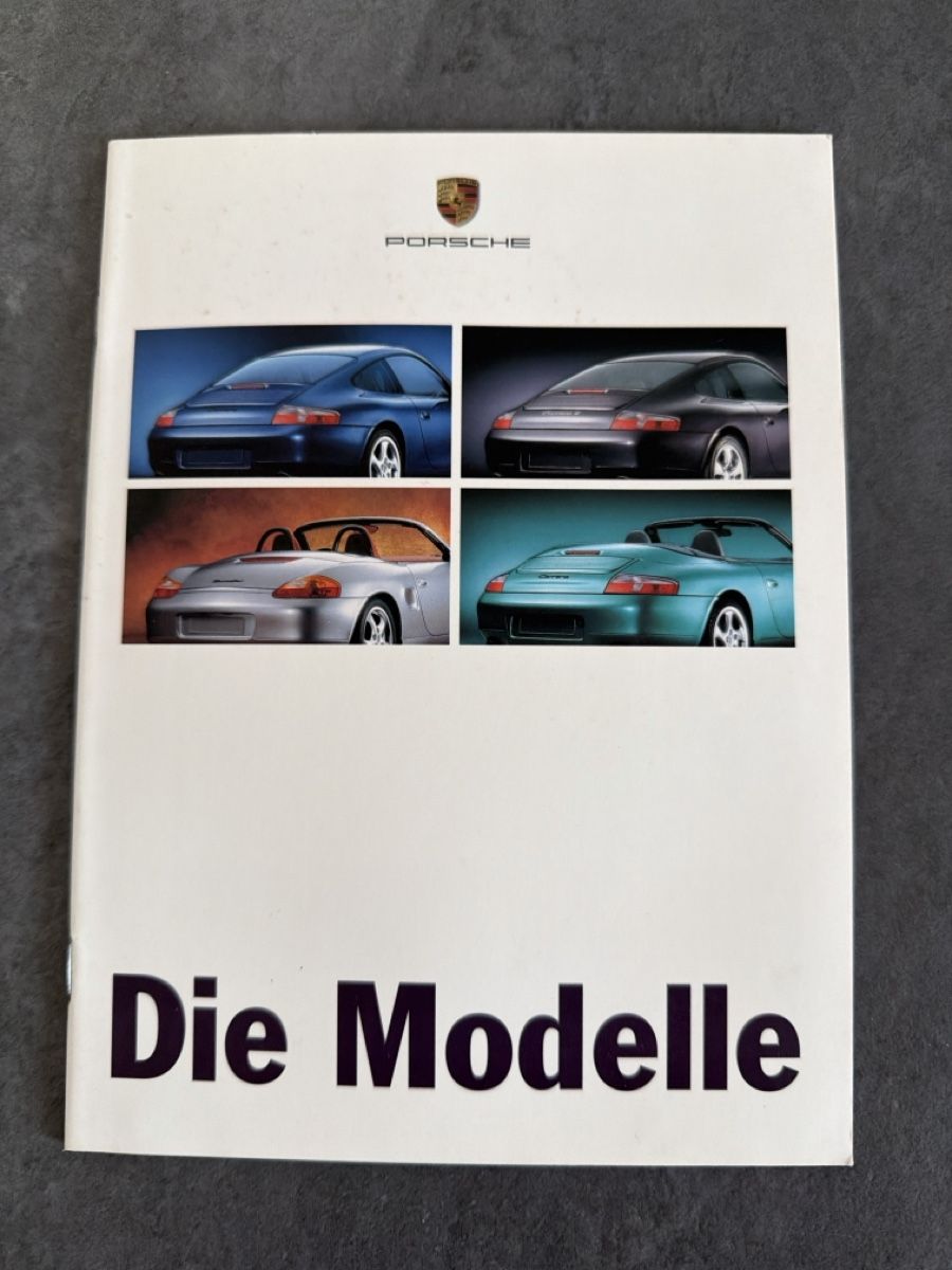 Porsche Documenti: Porsche Broschüre: Die Modelle – Usato da Wolfwil venduto da Rolex1