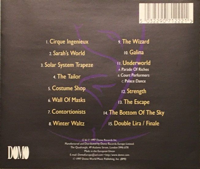 CD: Kitaro - Cirque Ingenieux – Usato da Grüningen venduto da azulverde 1