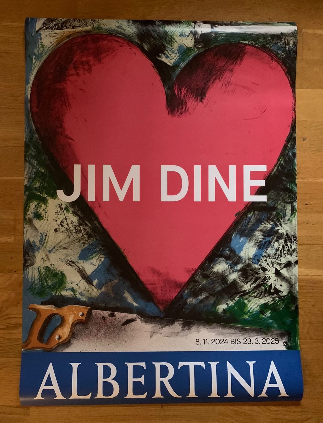 Foto & Immagini: Dine  Jim - schönes Plakat Albertina – Usato da Bern venduto da Artbrokerswitzerland 1