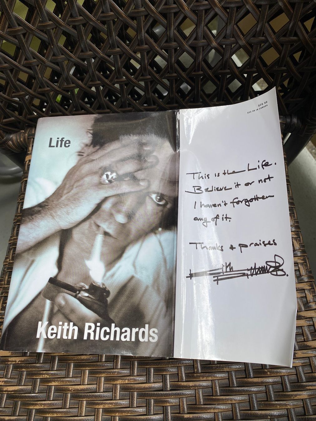 Bücher: Keith Richards Life – Gebraucht aus Zürich von Pyramid1 6