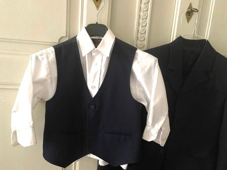 Festlicher Anzug 5 Jahre - tenue de fête 5 ans,  4 teilig !
