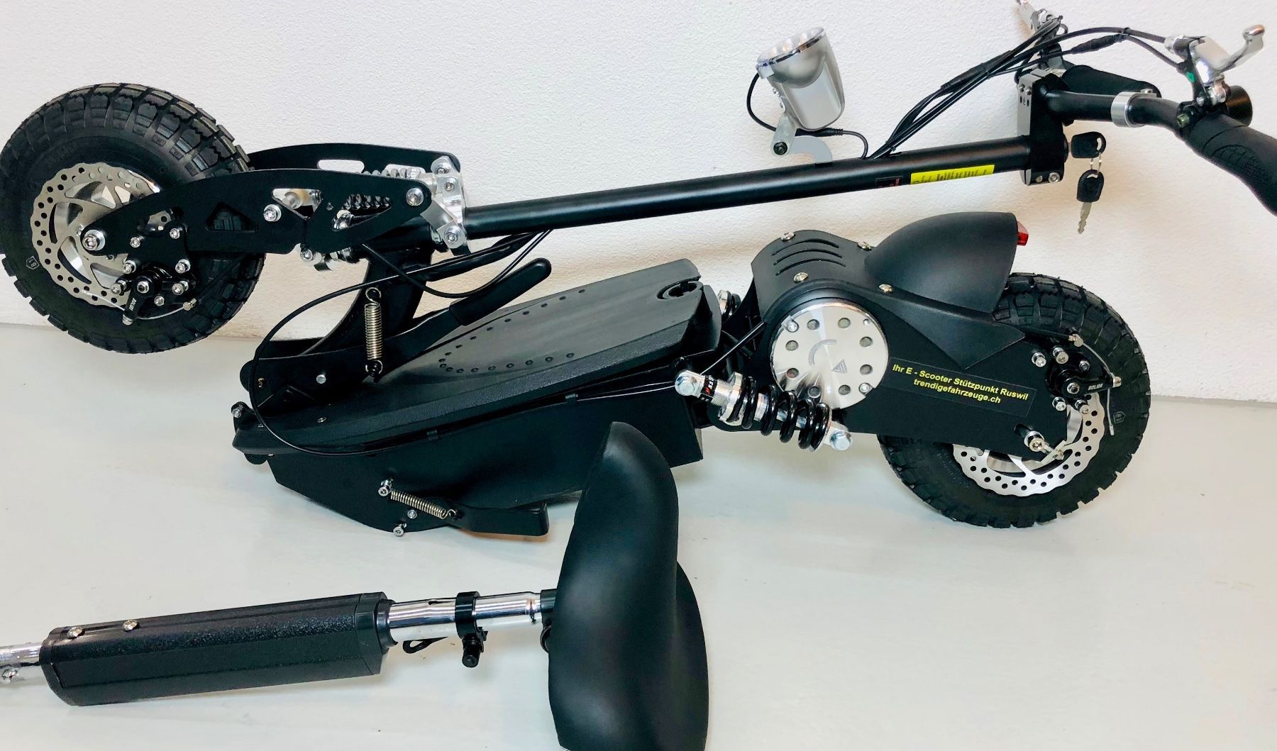 Kickboard: E- Trotti  E- Scooter 500W 36V , E - Bike City Roller – Nuovo e nell'imballaggio originale da Ruswil venduto da Trendigefahrzeuge 4