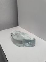 Vide poche cendrier en verre vintage 1970