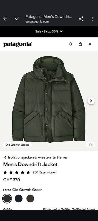 Patagonia Vestes: Patagonia Downdrift jacket – D'occasion à Genève par ale_n5zp 1