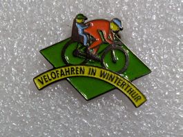 Ansteckpin 264: Velofahren in Winterthur
