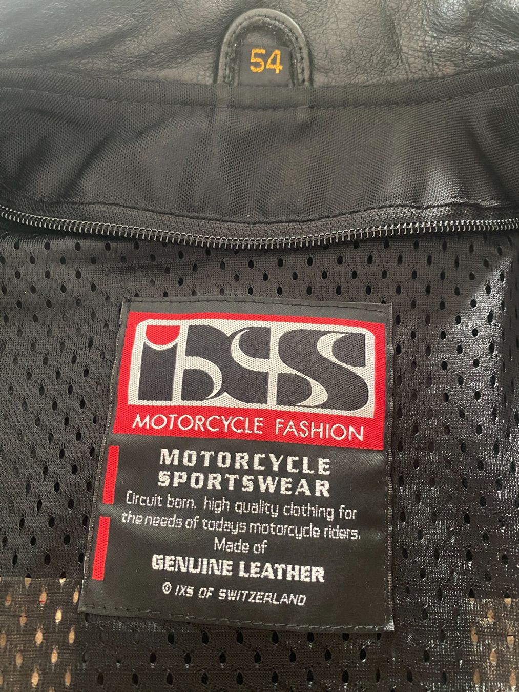 IXS Vestes: Motorradlederjacke IXS - Grösse 54 – D'occasion à Unterterzen par bac_287t 7
