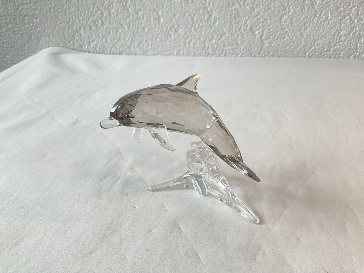 Swarovski Statuette: Swarovski Crystal, Dolphin Mother  – Usato da Malleray venduto da Robot12