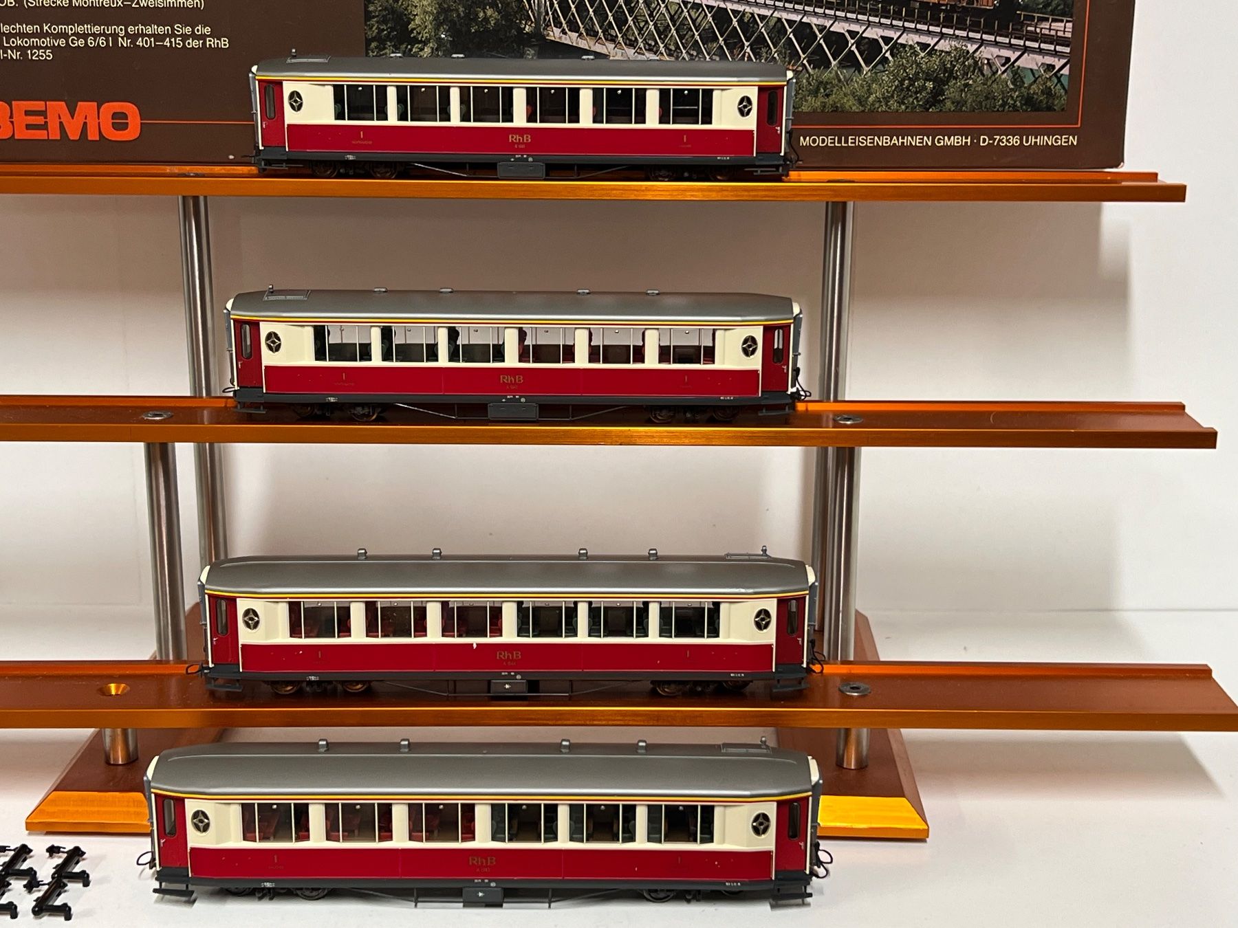 Bemo Modellini di ferrovie: Bemo 3272/S Salonwagen RhB  H0m – Usato da Neuenhof venduto da ludovicco 2