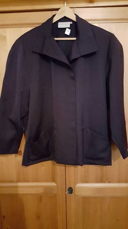 Vintagejacke violett, Gr. 36/38