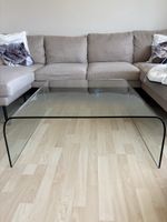 Designer-Couchtisch Glas