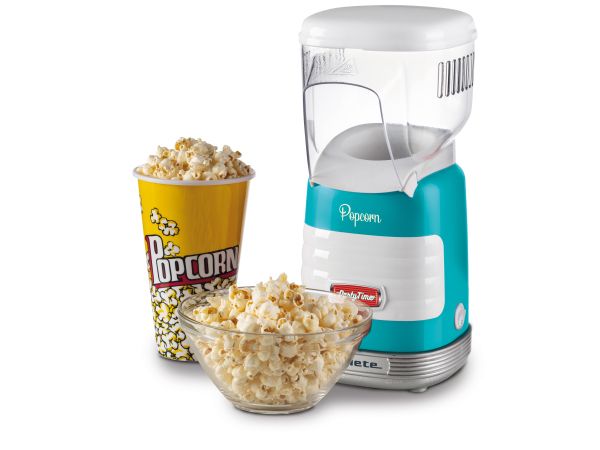 Elettrodomestici da cucina: Popcorn-Maschine - Party Time - Blau – Nuovo (secondo la descrizione) da Regensdorf venduto da DiniChance 2