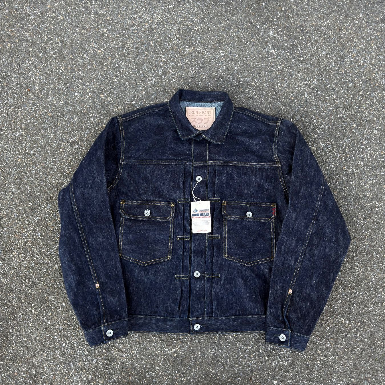 Iron Heart Giacche: Iron Heart type 2 denim Jacket Jacke gr 40 – Usato da Bern venduto da MaxiSeller
