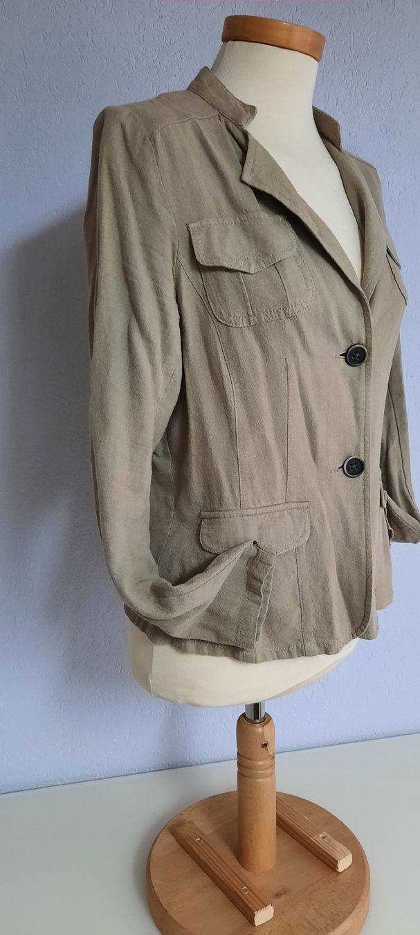 Giacche: CASA BLANCA Leichter Leinen Blazer, Jacke – Usato da Turbenthal venduto da tirare 2