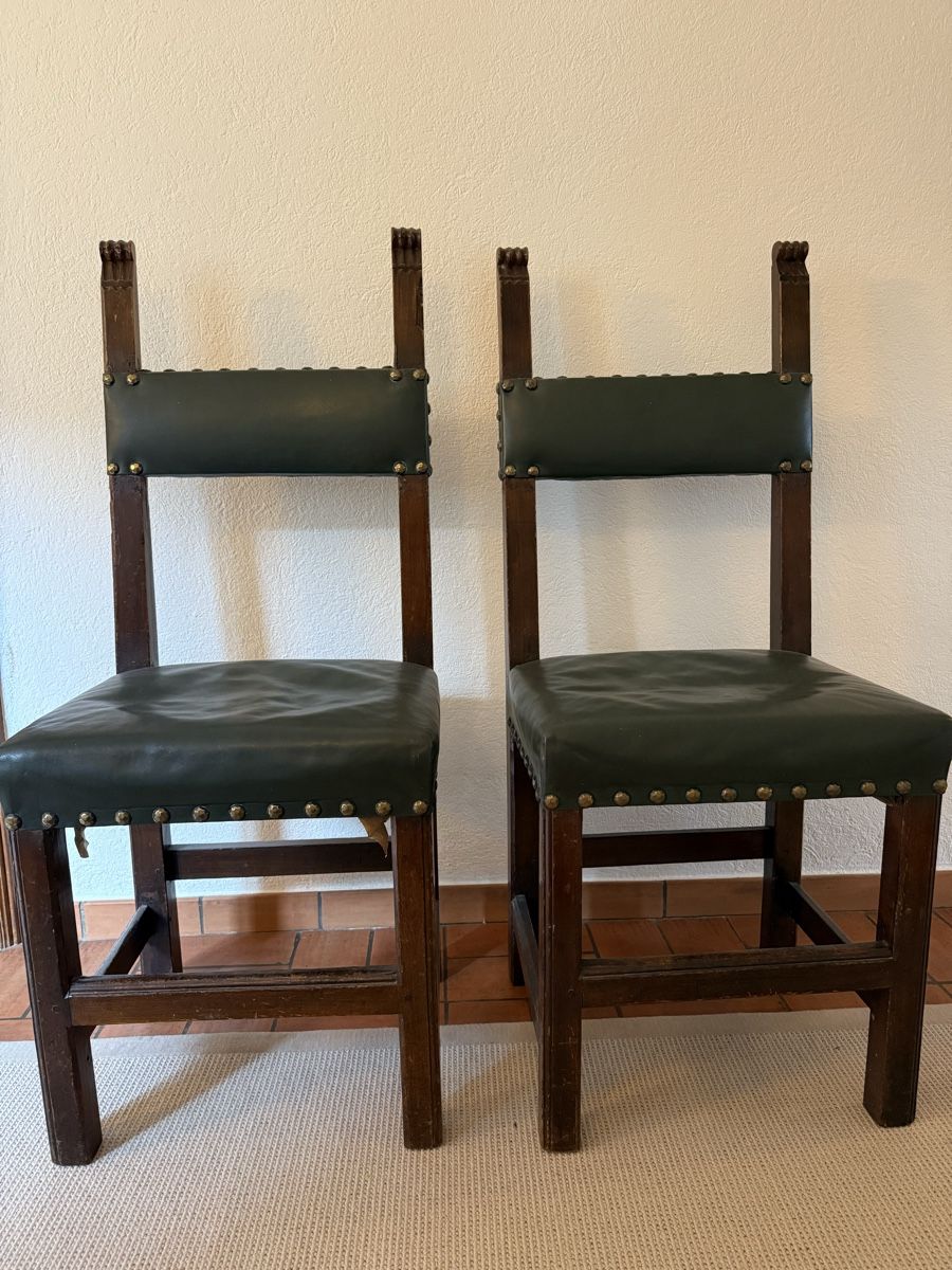 Chaises: Vintage Dark Wood Chairs – D'occasion à Zollikon par Wiesler50 1